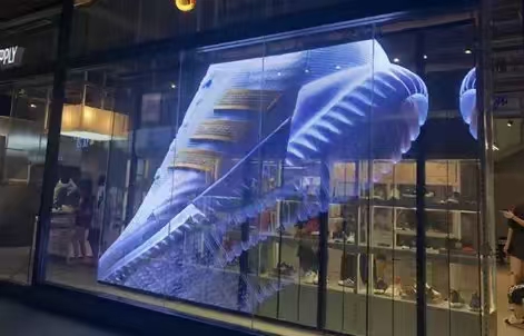 LED透明屏是全透明的吗?一文揭开“隐形”屏幕的真相(图1) LED透明屏是全透明的吗?一文揭开“隐形”屏幕的真相(图1)